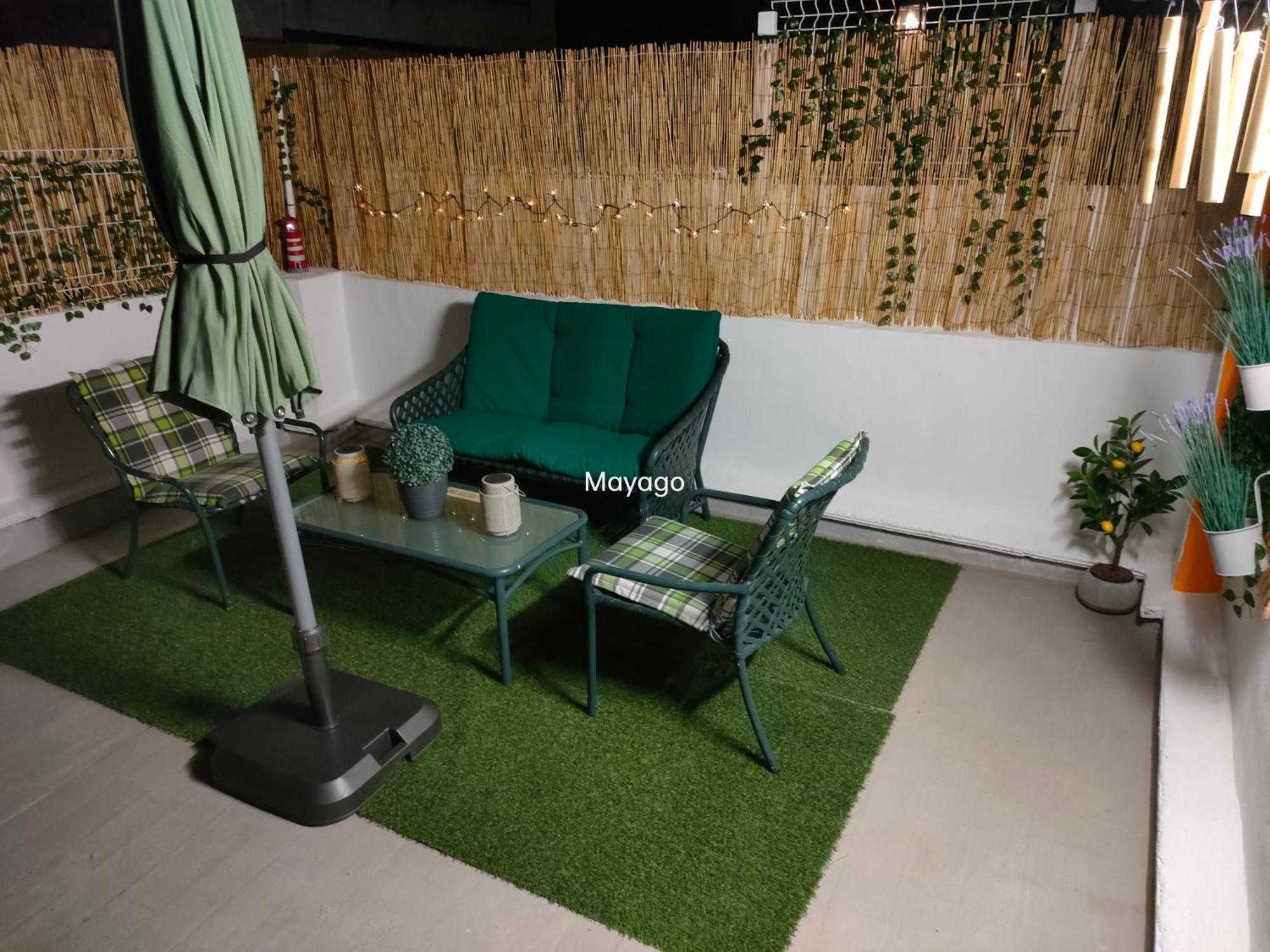 Casa Mayago, Terraza Y Solarium Pego Ngoại thất bức ảnh