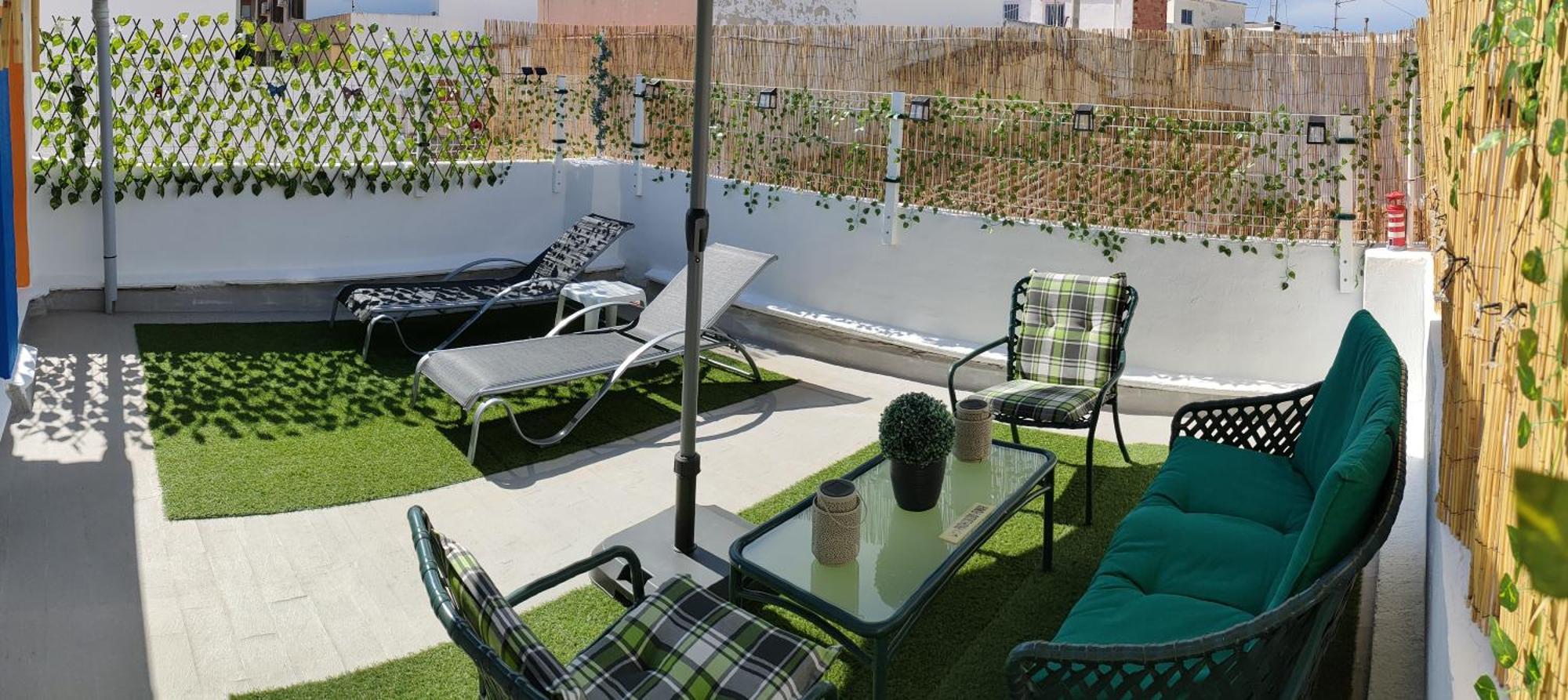 Casa Mayago, Terraza Y Solarium Pego Ngoại thất bức ảnh